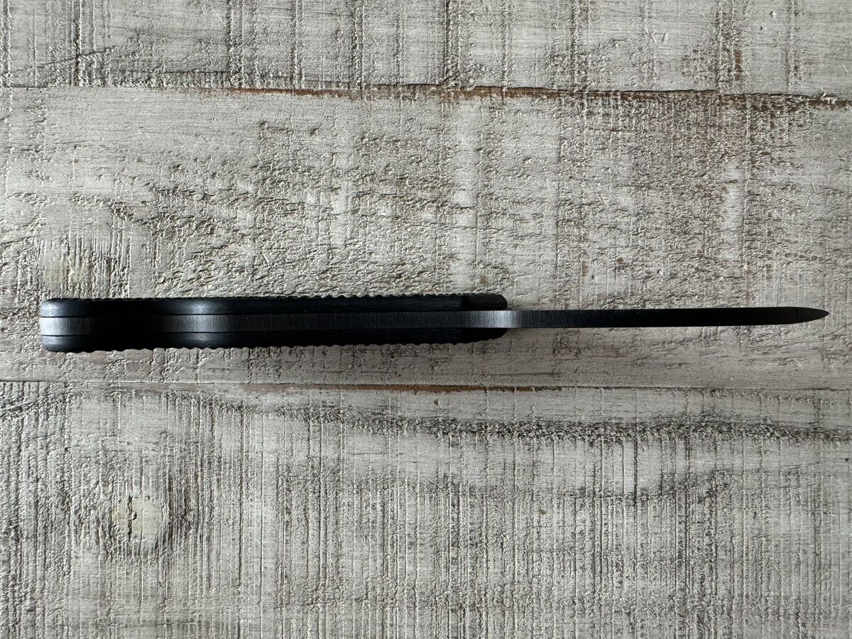 Turner CNC Ed's Manifesto Elvia V2 Fixed Blade Black DLC Turner CNC Ed's Manifesto Elvia V2 Fixed Blade Black DLC