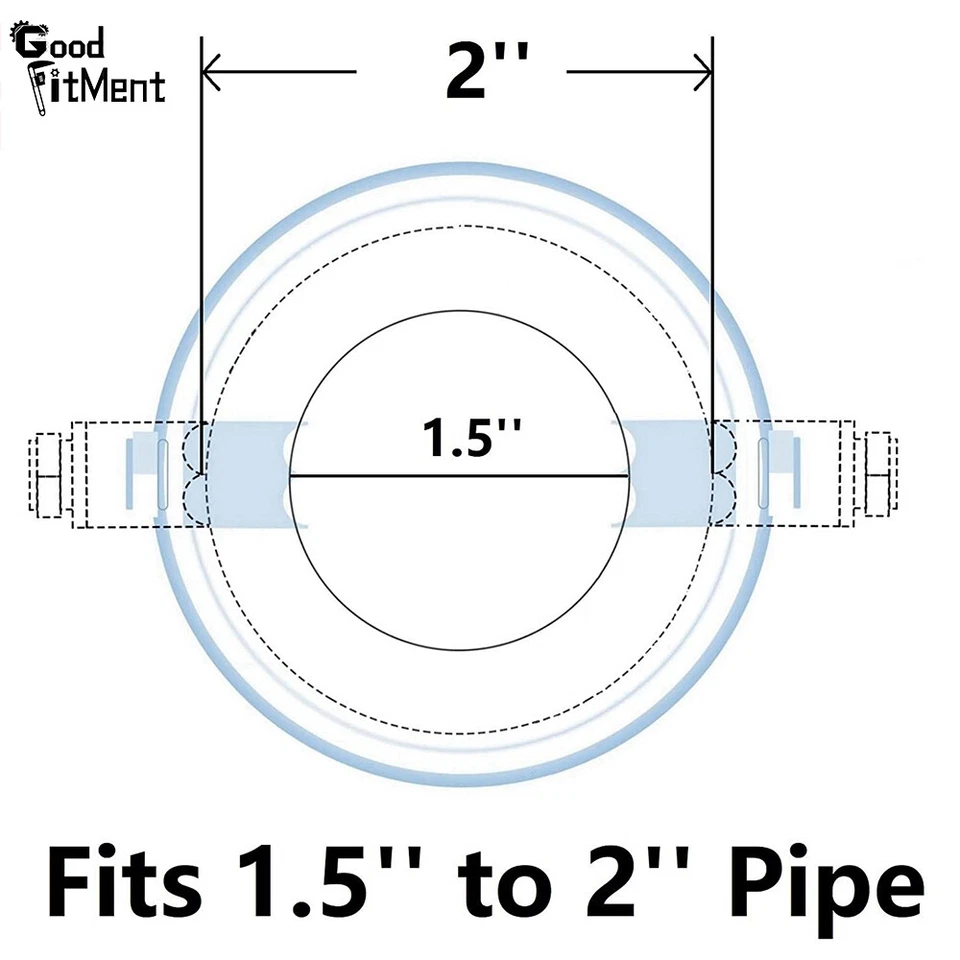For Holden Colorado 2008-2021 Pair Stainless Steel Exhaust Pipe Tail Muffler Tip - image 3 of 4