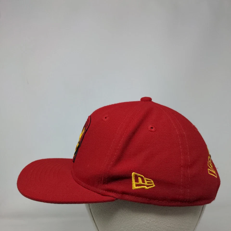 Marvel Iron Man Snapback Hat Red Youth Adjustable Embroidered New Era - Image 3 of 4