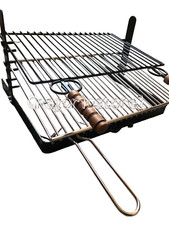 GRIGLIA PER BARBECUE IN ACCIAIO GRATICOLA PESANTE 50 OMAGGIO GRIGLIA FERRO