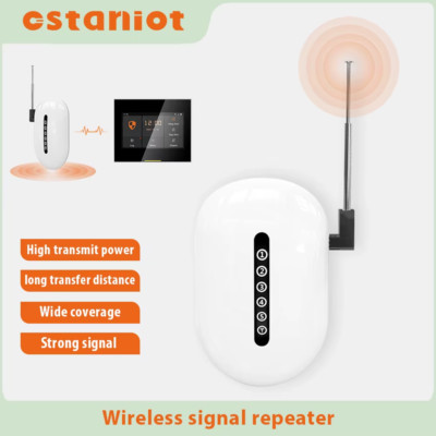 Wifi Signal Repeater Wireless Extender 433Mhz Long Range Booster durch Wände