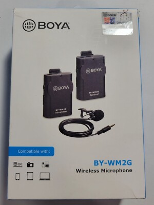 BOYA BY-WM2G ~ Wireless Microphone System 