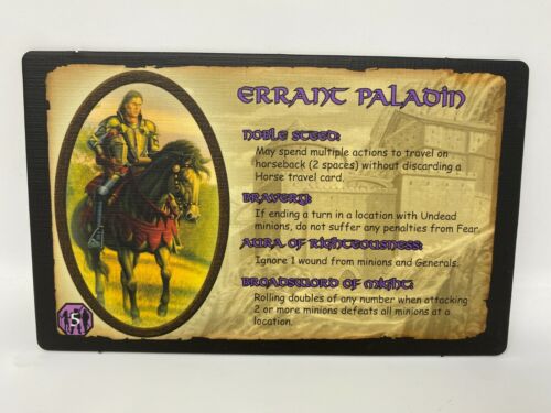 Defenders of the Realm: The Errant Paladin expansion - NEW - Picture 1 of 2