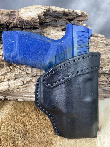 Leather Holster Taco Style fits Springfield XD 9 SRT225 - Picture 22 of 24