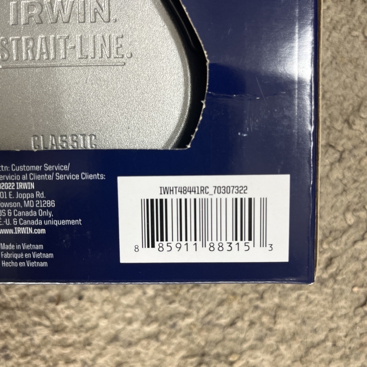 Irwin STRAIT-LINE Chalk Line, Classic Reel, Red, 100 ft
