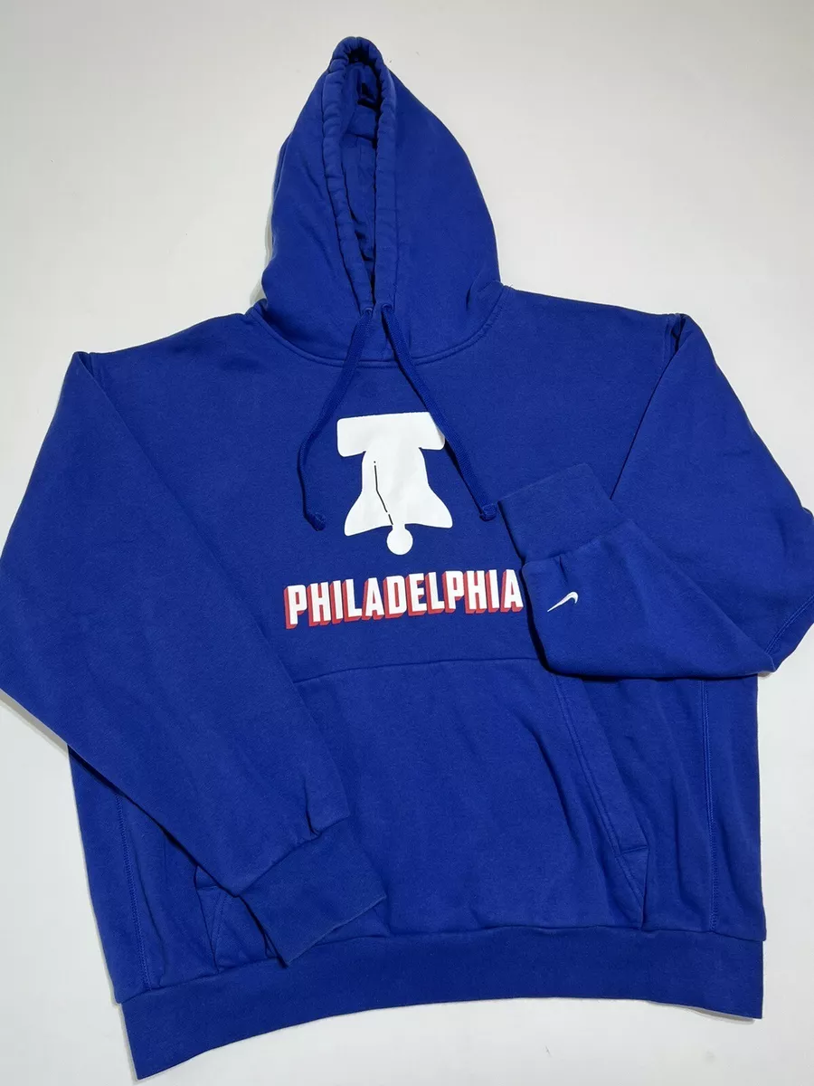 2020 NIKE PHILADELPHIA 76ERS SIXERS CITY EDITION PULLOVER HOODIE SWEATSHIRT NBA