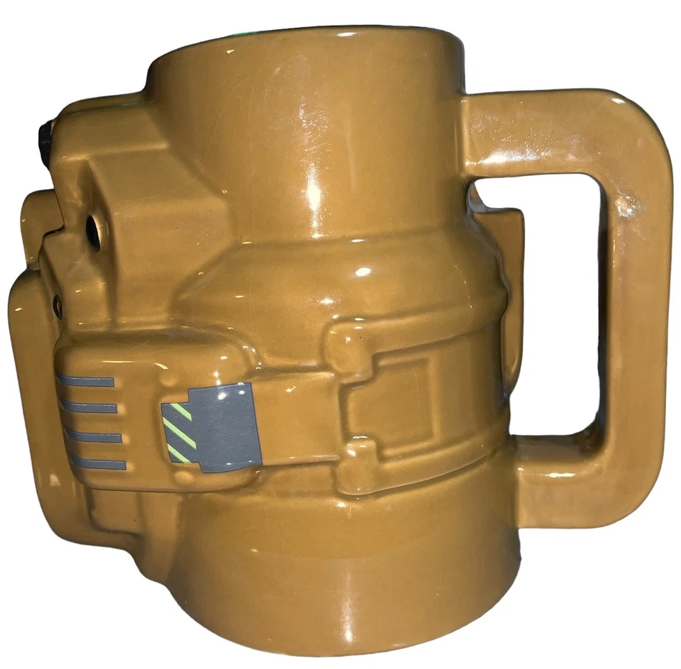 ThinkGeek Fallout 3D Pip Boy Ceramic Mug 45 OZ Fallout Just Funky Robco READ - Image 2 of 4