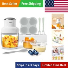 Baby Food Maker, 13-in-1 Larger Baby Food Processor Set, Fruit, Vegatable, Me...