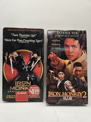 Iron Monkey & Iron Monkey 2 Unmask The Legend VHS Quentin Tarantino Tested 