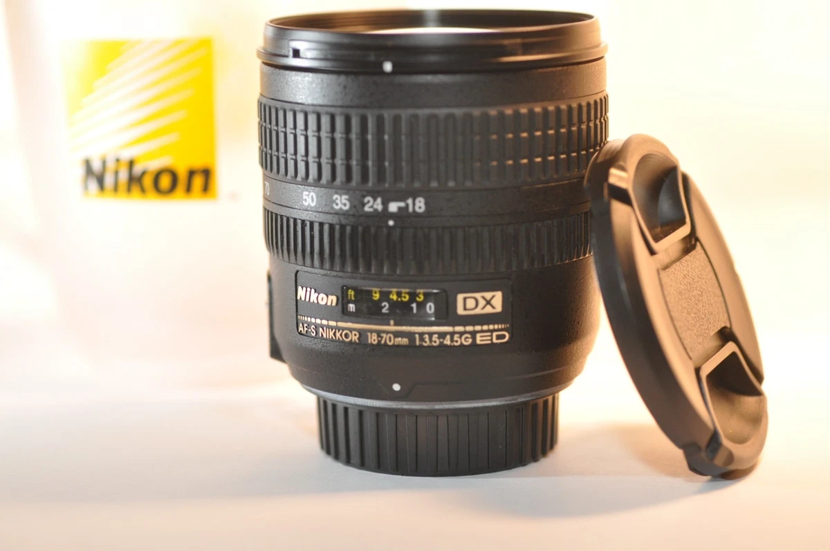 Nikon 18-70mm f/3.5-4.5 Camera Lenses for sale | eBay