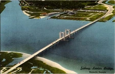 Brunswick Georgia GA : AERIAL VIEW s/18 BA2470