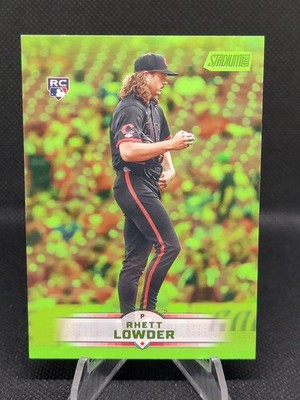 2025 Topps Stadium Club Rhett Lowder #95 Lime Green