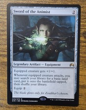 Sword of the Animist - Rare - NM - MTG ORI ⚔️B&B
