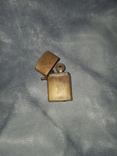 Vintage 1960’s Mini Lighter Made In Japan 1"X .5" Brass  works! RARE Collectable