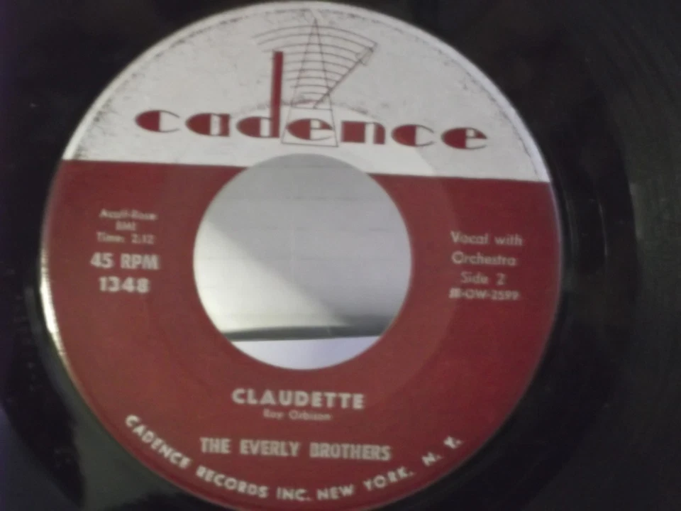 The Everly Brothers,Cadence 1348"All I Have To Do Is Dream"US,7"45,1959 hit,M- - Image 2 of 2
