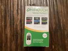 One Touch Verio Reflect Meter Blood Glucose Monitoring System Kit + 10 Lancets