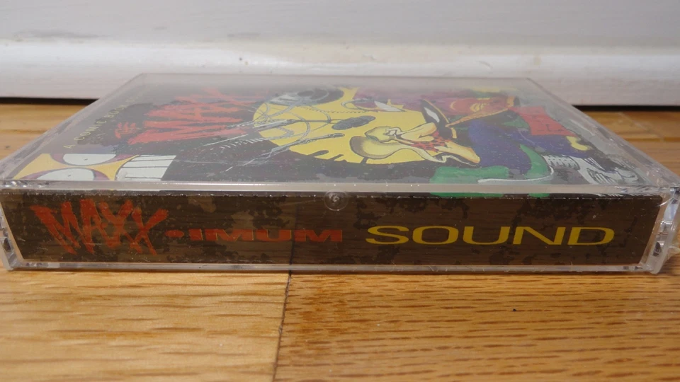 Cassette Tape 1993 Sam Keith The Maxx Maxximum Sound ComicBook Soundtrack SEALED - Image 3 of 4