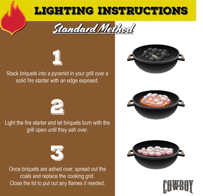 14 lbs Long Lasting Hardwood Charcoal Briquets, Lights Easily (6.35kg) - Image 4 of 4