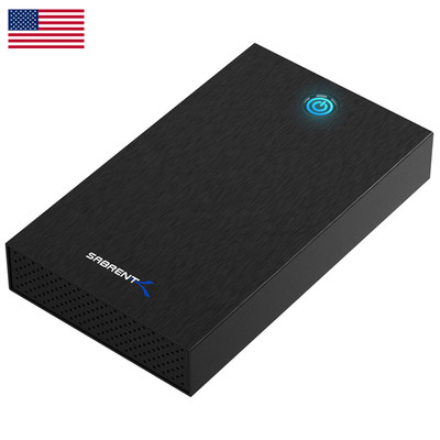 Sabrent Usb 3.0 Enclosure For 2.5 3.5 Sata Hdd/Ssd Tool-Free Uasp Led Indicator
