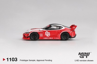 Mini GT 1:64 LB WORKS Toyota GR Supra Red #1103 | eBay