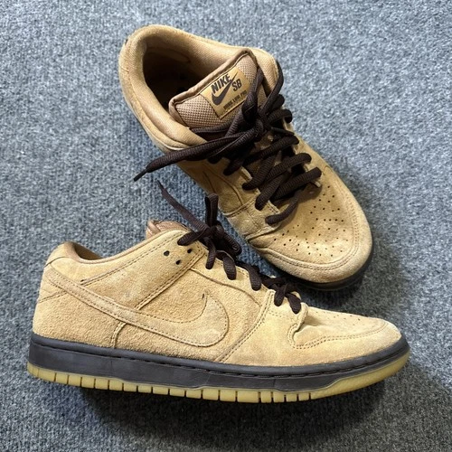 Nike Dunk Low Pro SB 'Wheat Mocha' Sneakers BQ6817-204 Sneakers (Men’s Size 8)
