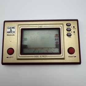 NINTENDO GAME AND & WATCH Chef Working - see video