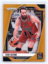 Luigi Datome 2024-25 Panini Prizm EuroLeague #146 Gold Prizms #/10