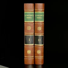 Francoise Le Vaillant *TRAVELS INTO THE INTERIOR PARTS OF SOUTH AFRICA *1790 1st