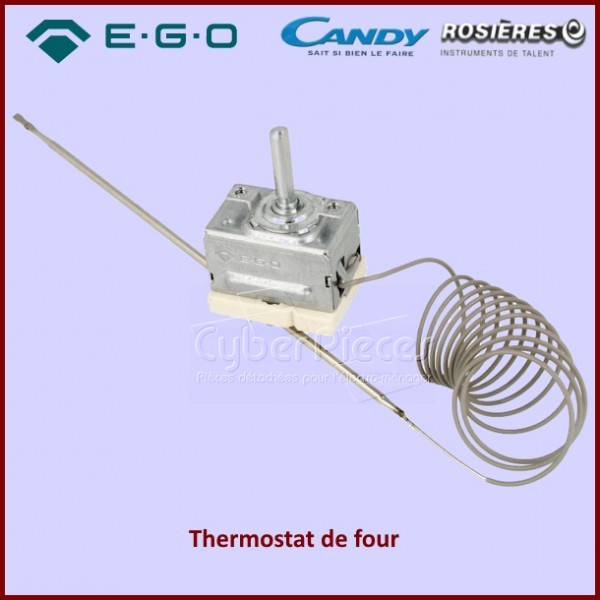 Thermostat de four Ego pour réguler la température précise de cuisson Candy