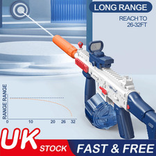 Electric Water Gun Kid Automatic Rechargeable Toy High-Pressure Large Water Tank