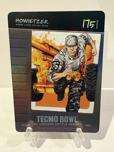 Bo Jackson Battle Arena Tecmo #BO283 Howietzer Blow On It Fire SP Howie Long