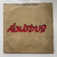 Bob Marley Exodus Record Vg+ Vinyl Album Lp 1977 Wailers Embossed Cover Reggae Bob Marley Exodus Record Vg+ Vinyl Album Lp 1977 Wailers Embossed Cover Reggae