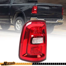 For Dodge Ram 1500 2025 Halogen Red Red Tail Lights Rear Driver Left Side w/Bulb