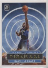 2019-20 Panini Donruss Optic T-Minus 3 2 1 Holo Prizm Kawhi Leonard #5 1s6