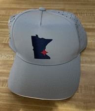 Minnesota Twins MLB Hat Baseball Cap SGA 9/20/2025 Gray Vented Adjustable MN New