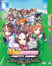 Uma Musume Pretty Derby Season 1-3 Cinderella Gray 1-52End Movie SP Anime DVD