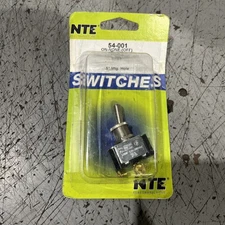 🔥NTE 54-001 Toggle Switch 15A 126VAC, New Free Shipping🇺🇸