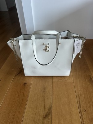 Jimmy Choo Varenne Tote Bag, Beige /Light Gold, 32x20x26 Cm