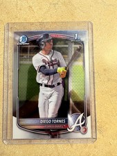 2025 Bowman Chrome Prospects #BCP-214 Diego Tornes 1st Bowman Braves