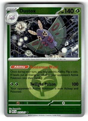 Dustox (Energy Symbol Pattern) Reverse Holofoil [ASC - 015/217]
