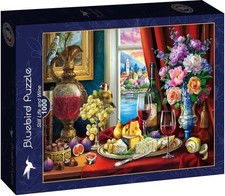NEW Bluebird 1000 Pieces Jigsaw Puzzle Landscapes Theme Still Life and Wine