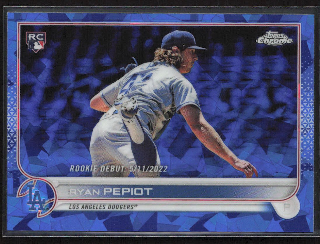 2022 Topps Chrome Update Sapphire Edition #US258 Ryan Pepiot