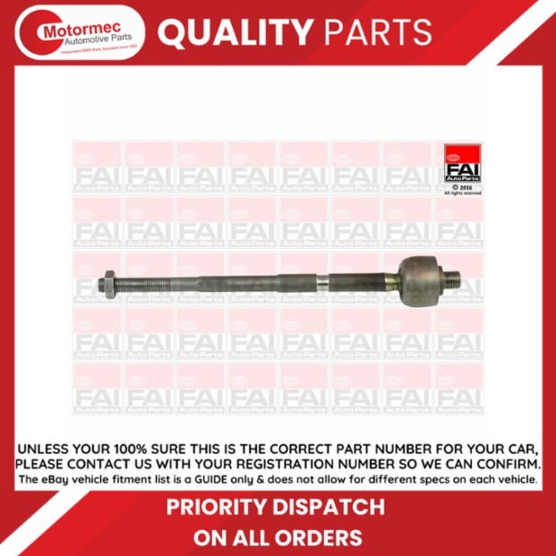 FAI SS7294 Inner Tie Rod Front Left Right Steering System Fits Fiat Ford - Image 5