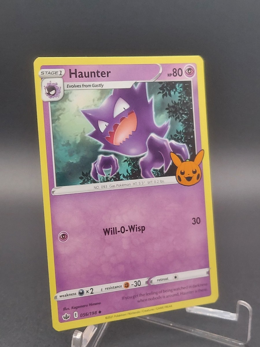 2022 Pokmon Card Trick Or Trade Haunter 56/198 Pikachu Stamped Mint | eBay 2022 Pokmon Card Trick Or Trade Haunter 56/198 Pikachu Stamped Mint | eBay