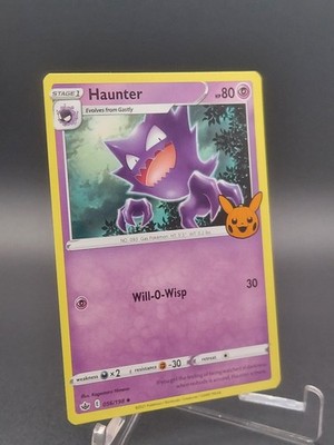 2022 Pokémon Card Trick Or Trade Haunter 56/198 Pikachu Stamped