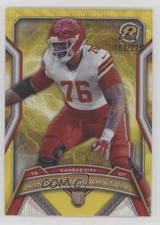 2024 Topps Resurgence Rookies Yellow Surge Refractor /225 Kingsley Suamataia yi5