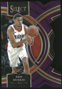 2023-24 Select Prizms Purple Die-Cut #120 Kris Murray /99