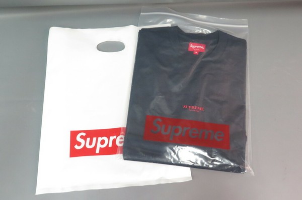 t shirt supreme bleu