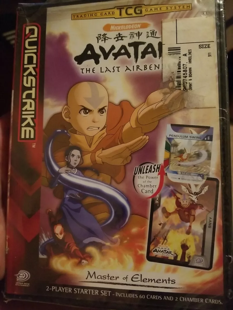 Avatar The Last Airbender Master of Elements TCG Card Game Starter Deck