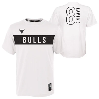 NBA T-Shirt Chicago Bulls Zach Lavine Skill Drill Basketball Tee Shirt - Bild 1 von 4